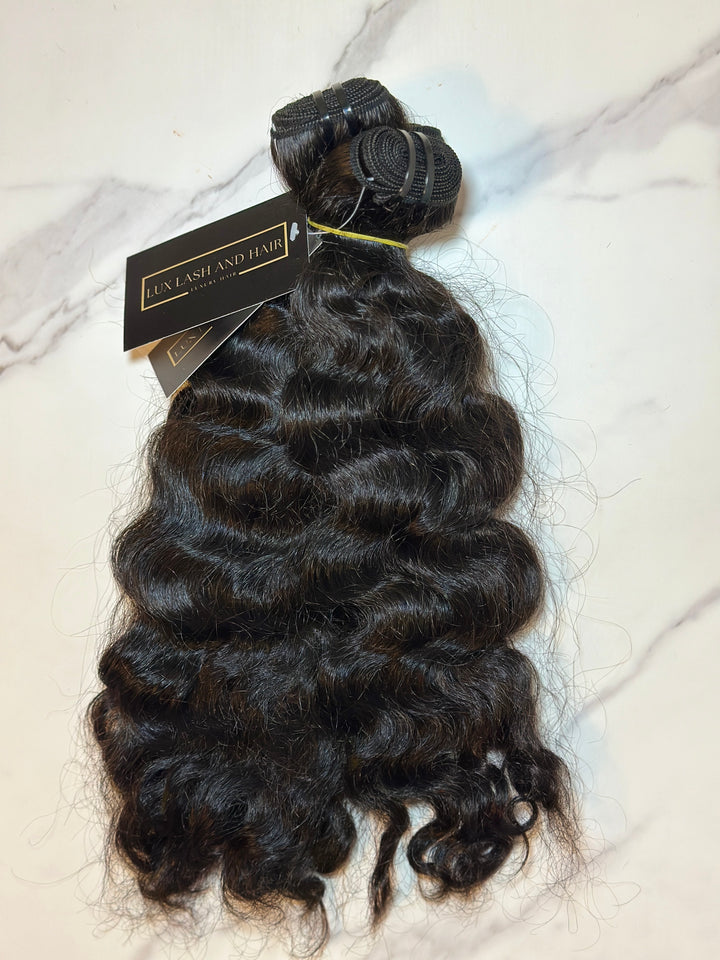 Raw Deep Wave 4 Bundles Deal - LUX LASH AND HAIR