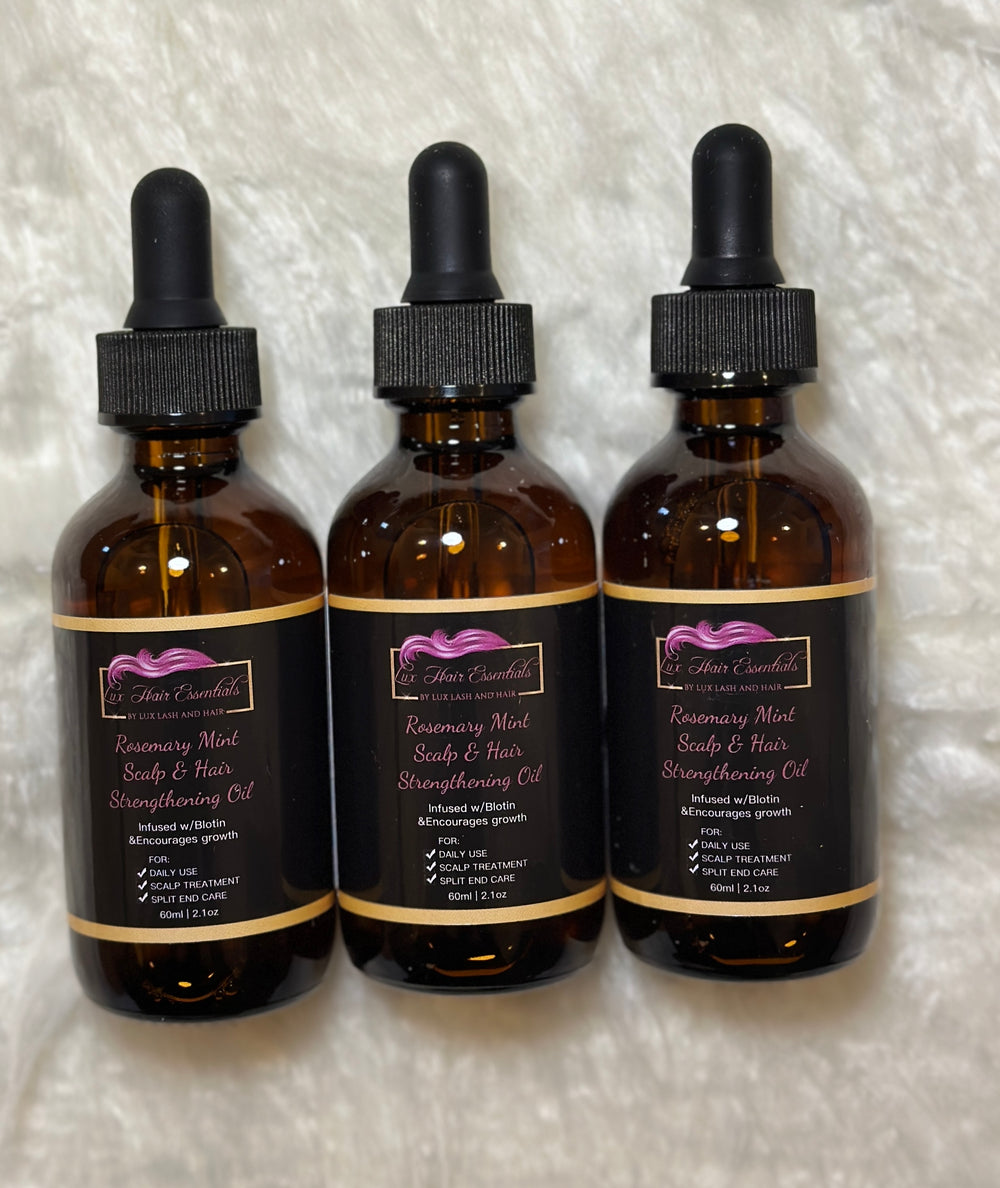 Scalp and Hair Strengthening Oil - Lux Lash and Hair