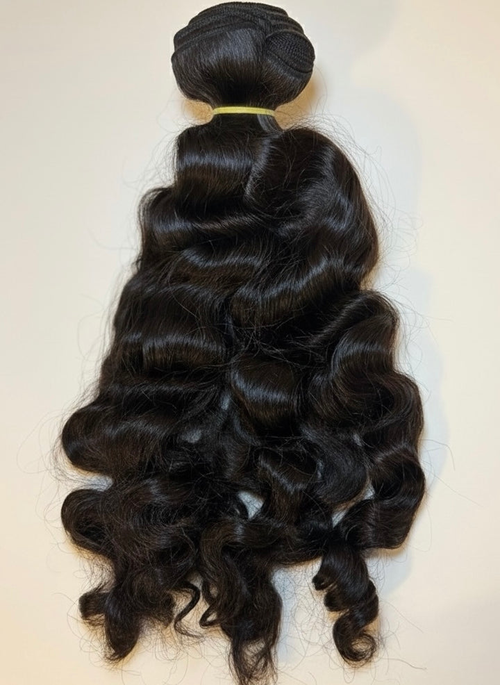 lux lash and hair raw deep wave hair extension